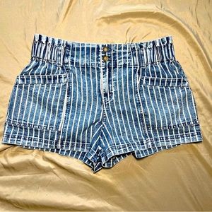 🌟LAST CHANCE🌟 Maurice’s High Rise Paperbag Waist Cotton Shorts